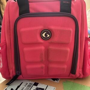 Pink Insulated Lunch Bag